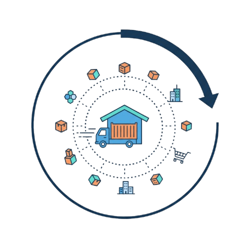 توزیع و پخش کالاهای مجاز